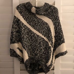 Philip Lim black and white knit sweater